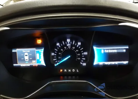 2018 Ford Fusion Hybrid S из США, поврежденный, VIN 3FA6P0UU3JR100135